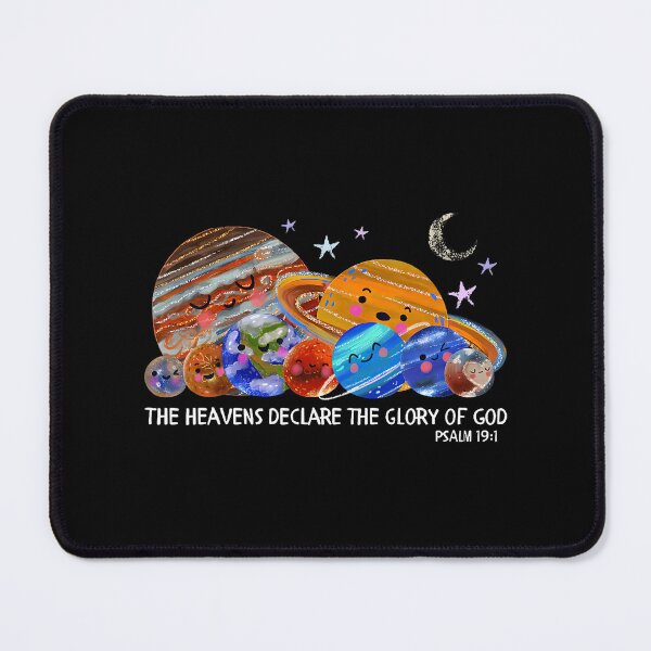Item preview, The Heavens Declare The Glory Space Planets Jesus Christian designed and sold by JosephineEdith1.