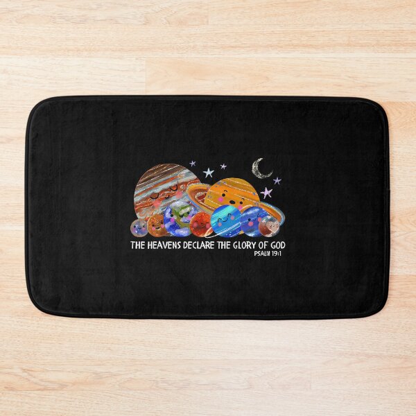 Item preview, The Heavens Declare The Glory Space Planets Jesus Christian designed and sold by JosephineEdith1.