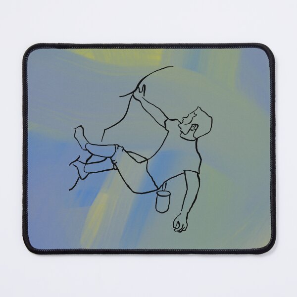Item preview, Climber man (tie dye) designed and sold by ArtbyElina.