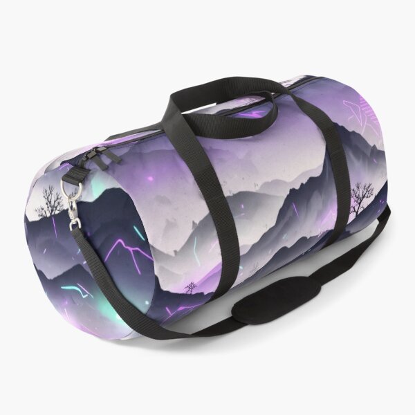 Item preview, Neon Mist Mountains designed and sold by Kaleidoscope Print.