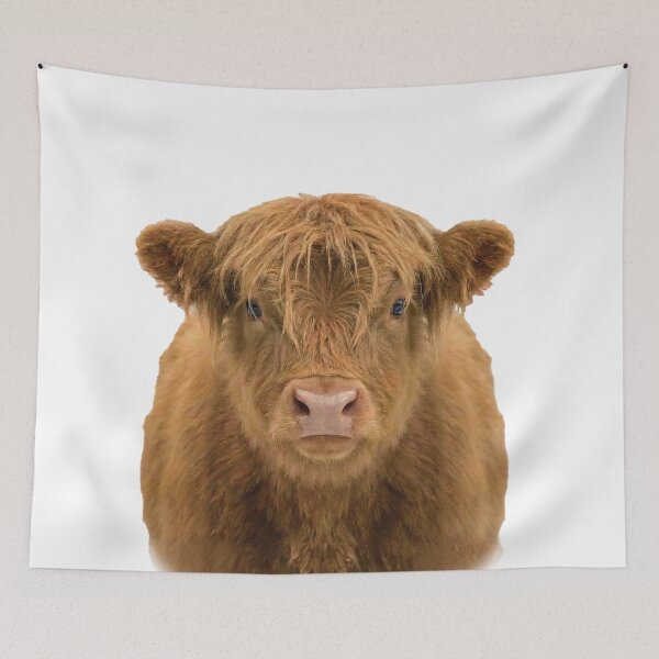 Item preview, Cute Highland Cow Calf designed and sold by NDMD.