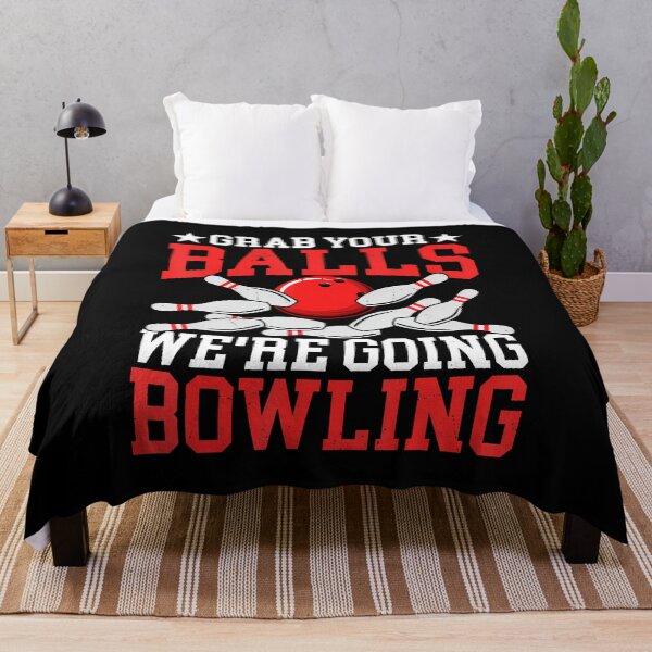 Item preview, Funny Retro Bowling With Pins designed and sold by JosephineEdith1.