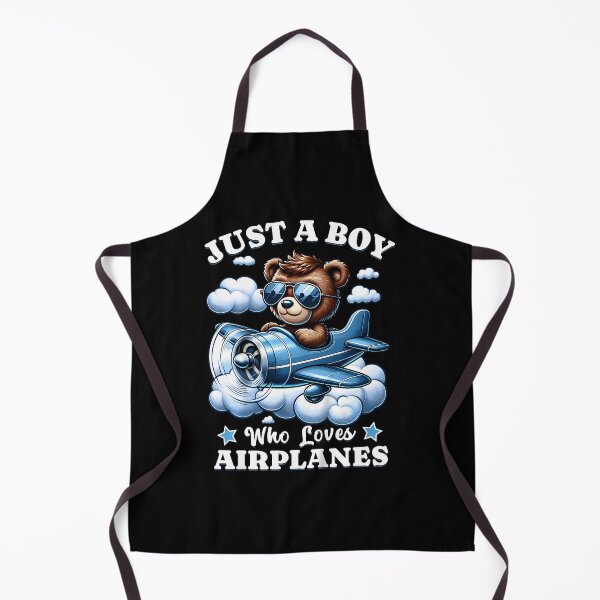 Item preview, Just A Boy Who Loves Airplanes Air Show Plane Teddy Bear designed and sold by ChantelNicole.
