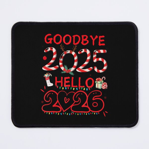 Item preview, Goodbye 2025 Hello 2026 Merry Christmas Happy New Year 2026 designed and sold by KristinCleo.