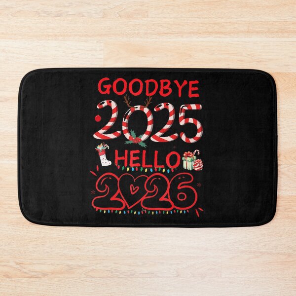 Item preview, Goodbye 2025 Hello 2026 Merry Christmas Happy New Year 2026 designed and sold by KristinCleo.