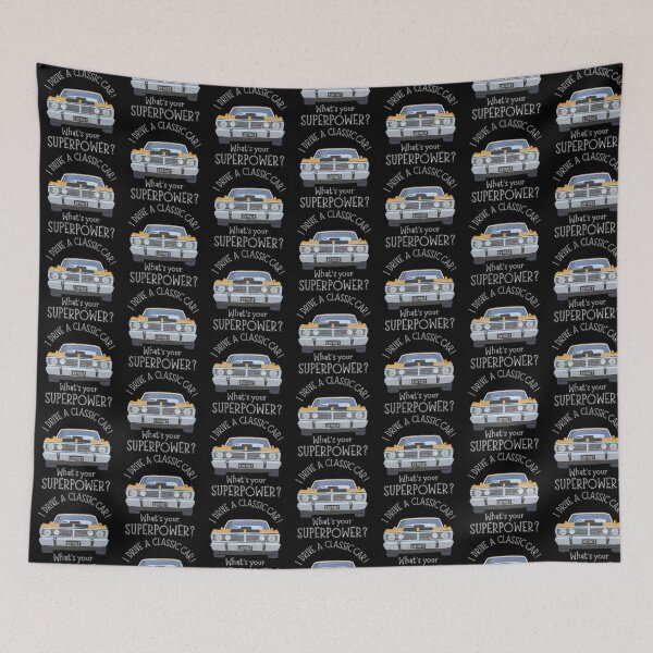 Item preview, Funny - I DRIVE A CLASSIC CAR, whats your SuperPower? designed and sold by Michael van der Hoorn.