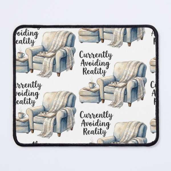 Item preview, Currently Avoiding Reality Book - Funny Introvert Reader Gift Cozy Watercolor Tee designed and sold by bendypraetor0f.