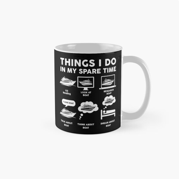 Item preview, Things I Do In My Spare Time Funny Cruising and Boating designed and sold by LounisArt.