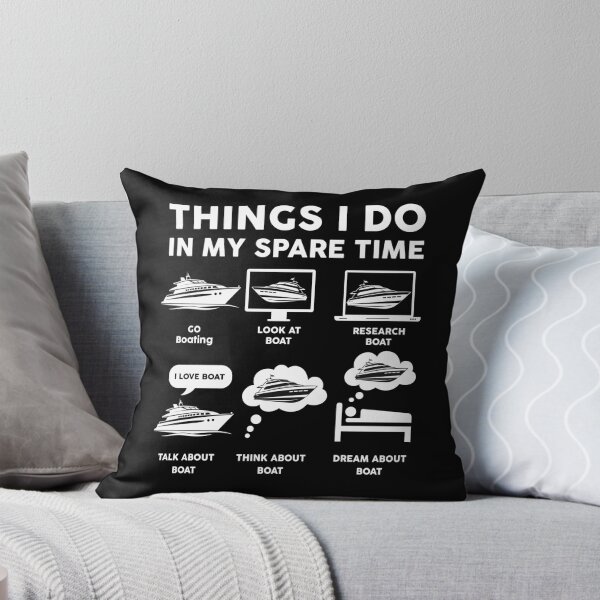 Item preview, Things I Do In My Spare Time Funny Cruising and Boating designed and sold by LounisArt.