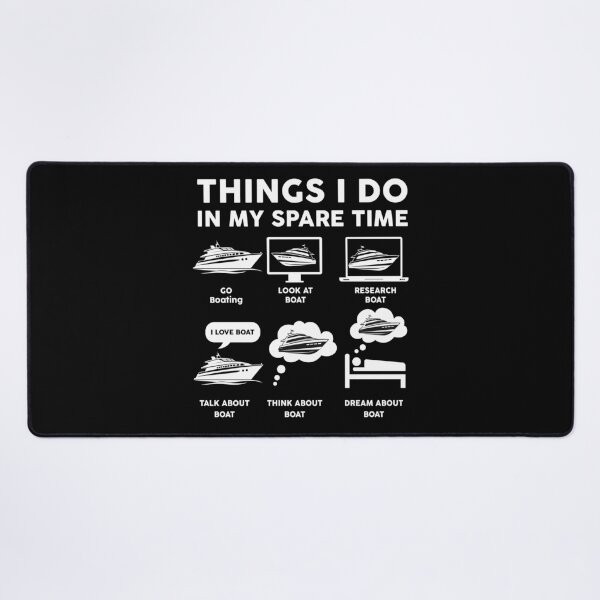 Item preview, Things I Do In My Spare Time Funny Cruising and Boating designed and sold by LounisArt.