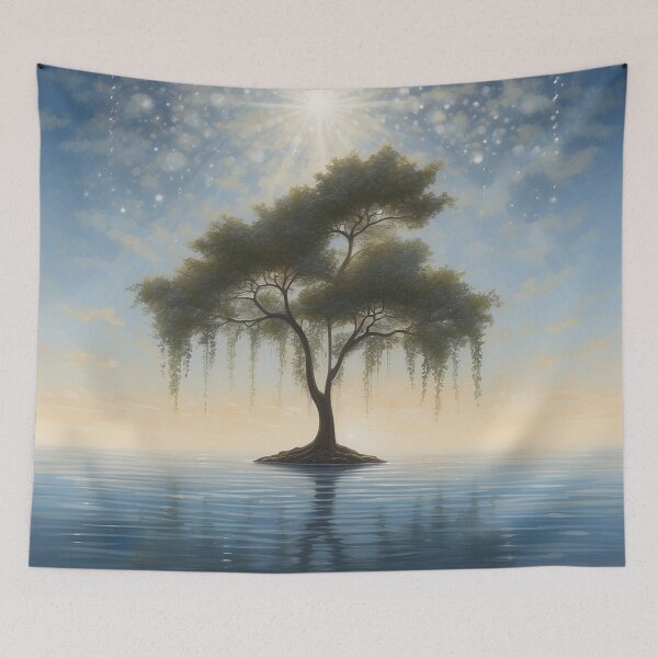 Item preview, Solitary Tree of the Shimmering Dawn designed and sold by I-HERE.
