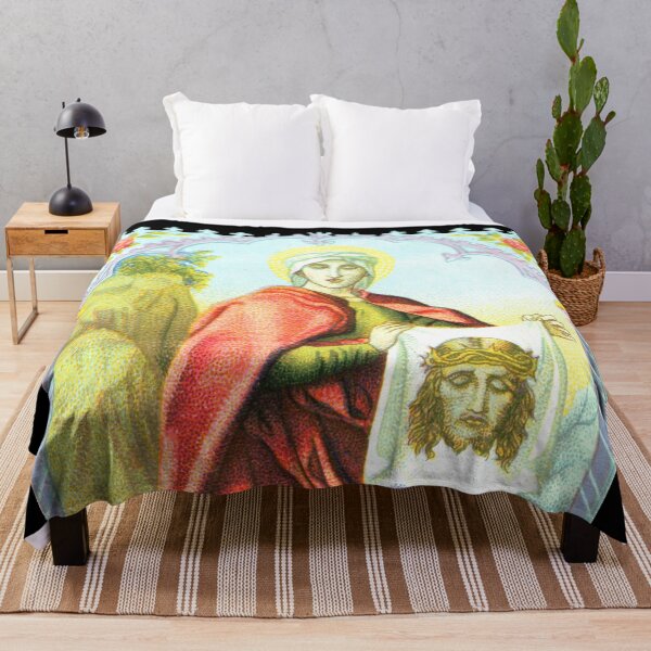 Item preview, Holy Saint Veronica with the Face of Christ in Her Veil designed and sold by YuckyCat.