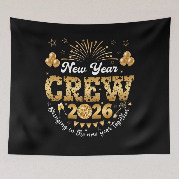 Item preview, Happy New Year 2026 New Year's Eve Nye Party Crew designed and sold by KristinCleo.
