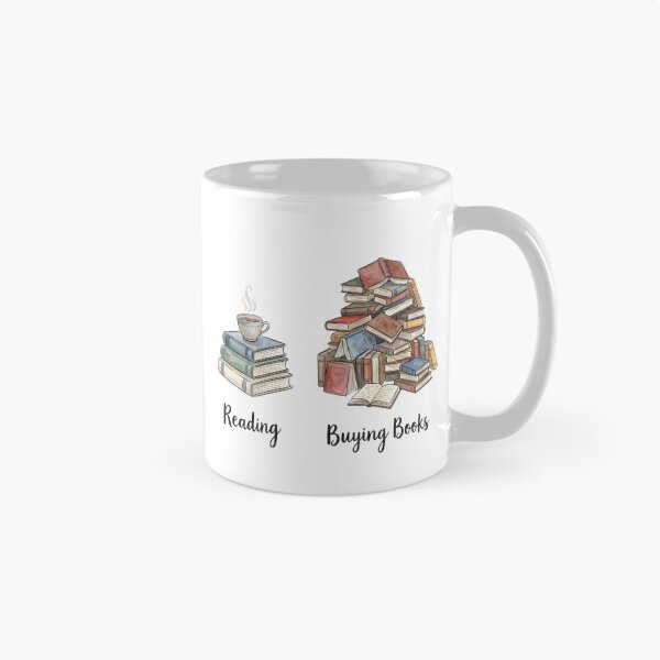 Item preview, Reading vs Buying Books - Funny Book Lover Truth Tee Cozy Watercolor Gift designed and sold by bendypraetor0f.
