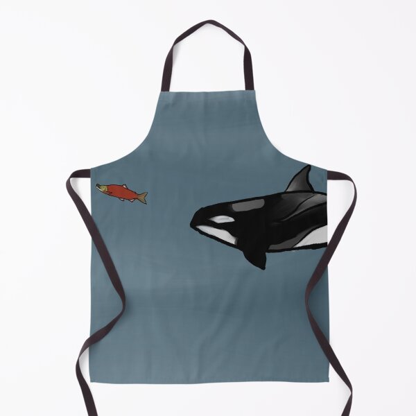Item preview, Orca and Salmon designed and sold by ArtbyElina.