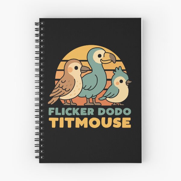 Item preview, Flicker Dodo Titmouse designed and sold by NQArtist.