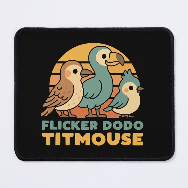 Item preview, Flicker Dodo Titmouse designed and sold by NQArtist.