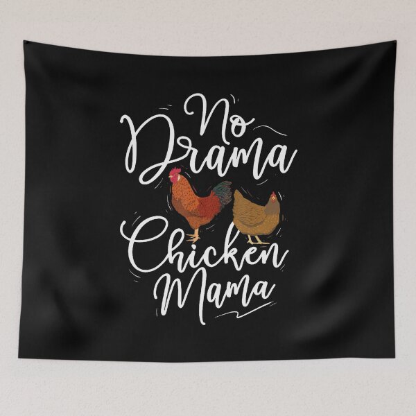 Item preview, No Drama Chicken Mama - Farm Animal Chicken Lover Farming designed and sold by DeannaAntoin.