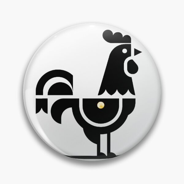 Item preview, Bold Minimalist Portuguese Rooster Illustration designed and sold by vivaportugalstore.
