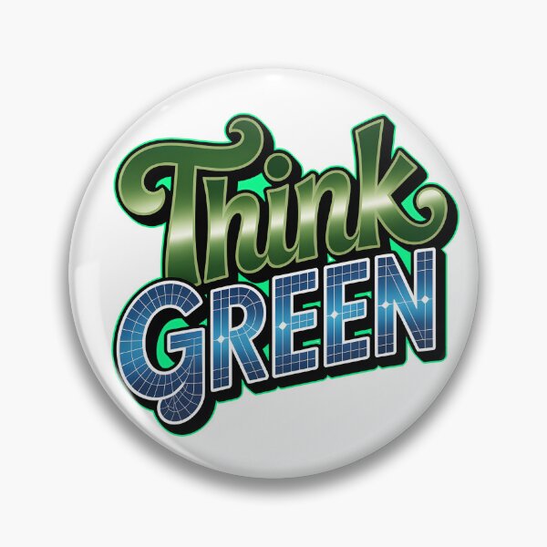 Item preview, Think Green with solar power designed and sold by Museum Of Non-Existing Art.