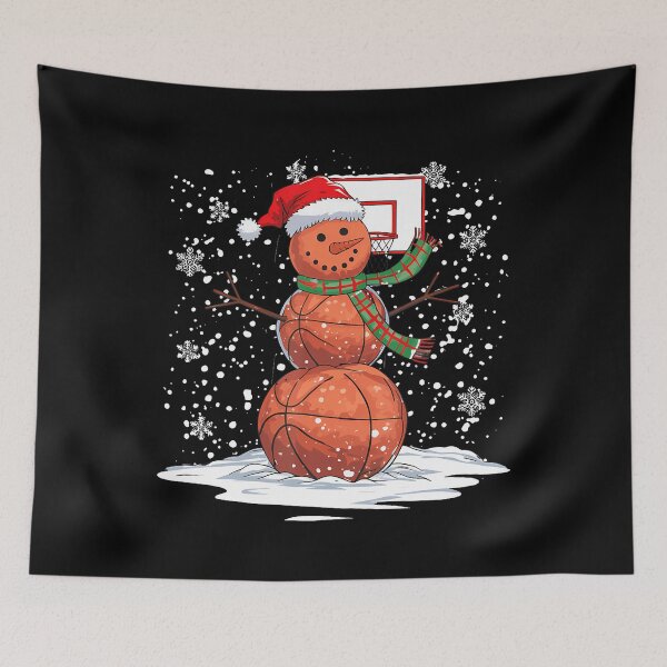 Item preview, Basketball Snowman designed and sold by MarcellaTerri.