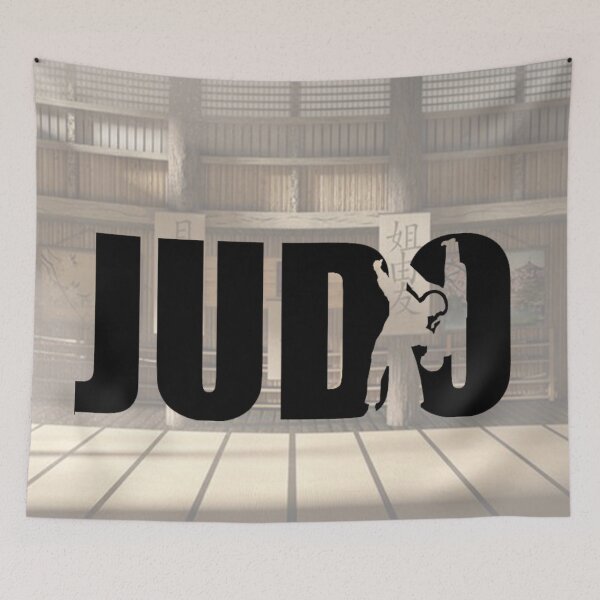 Item preview, Dynamic Judo Throw Featuring Traditional Gi, Powerful Motion, and Martial Arts Spirit designed and sold by Fei Long Design Hub.