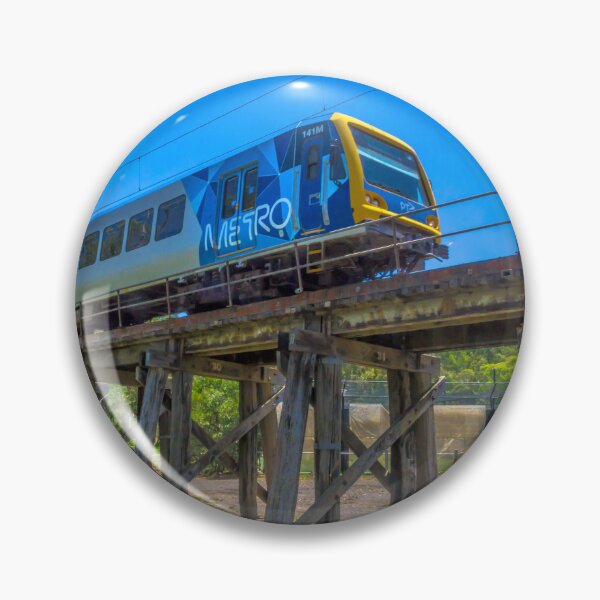 Item preview, Elevated Metro Train Eltham Bound designed and sold by Steven Jodoin.
