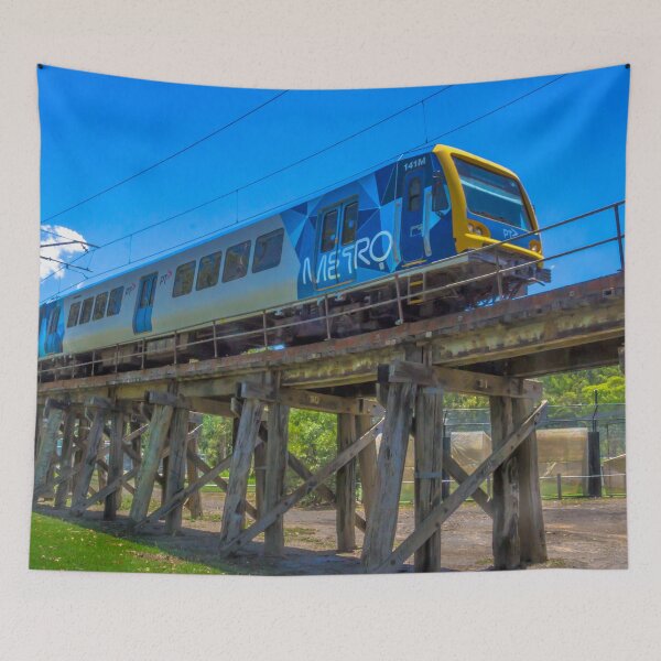 Item preview, Elevated Metro Train Eltham Bound designed and sold by Steven Jodoin.