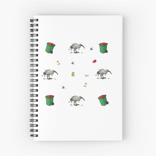 Item preview, Aussie Bin Chicken Pattern – Funny Ibis & Wheelie Bin Design designed and sold by MadeInNapTime.