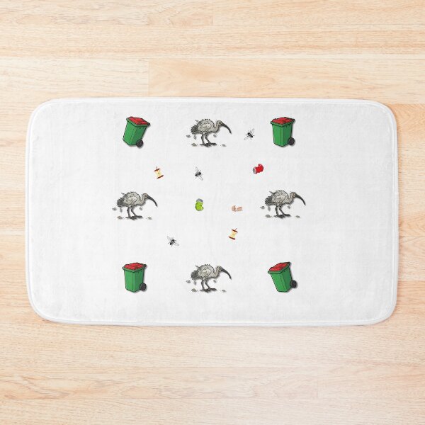 Item preview, Aussie Bin Chicken Pattern – Funny Ibis & Wheelie Bin Design designed and sold by MadeInNapTime.