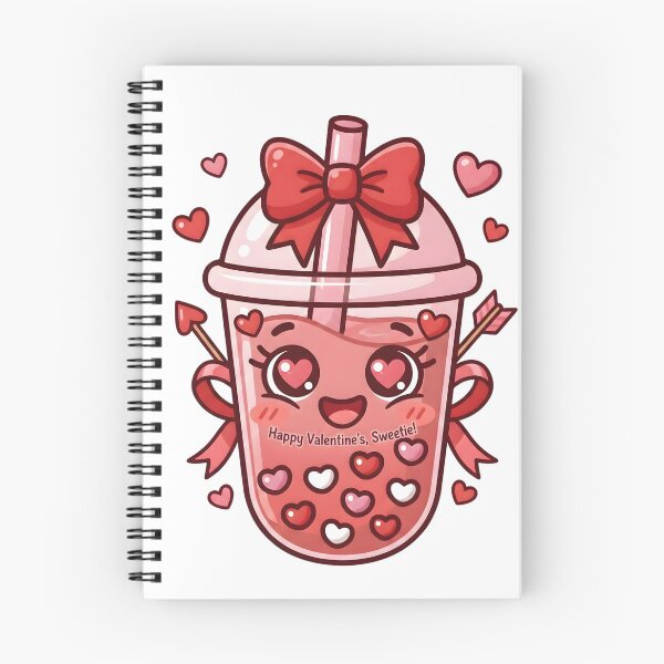 Item preview, Té de burbujas kawaii para San Valentín, regalo de cariño feliz designed and sold by SoulenCify.