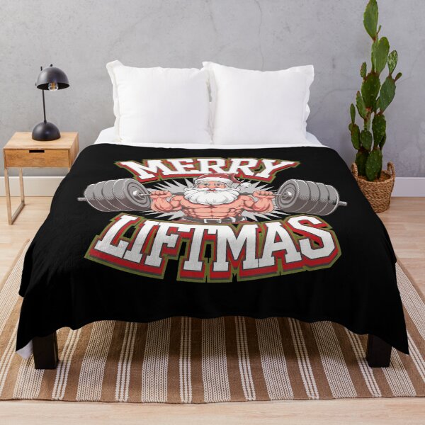 Item preview, Merry Liftmas Weightlifter Fitness designed and sold by MarcellaTerri.
