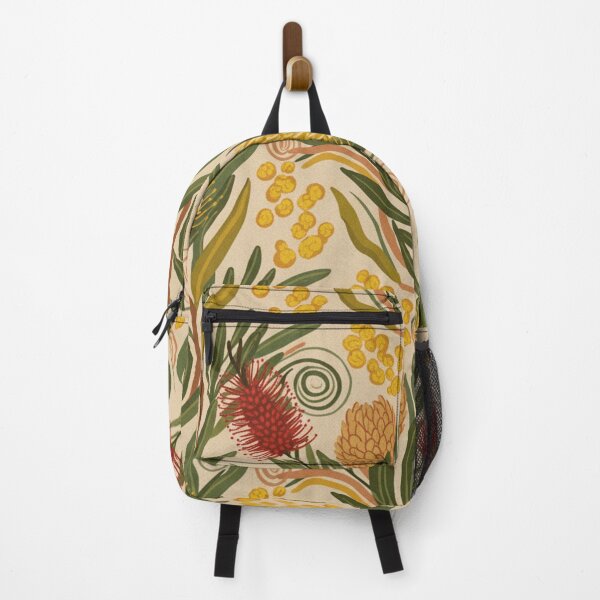 Item preview, Australian Botanical Print — Banksia, Wattle & Red Bottlebrush designed and sold by TroyTheTerrific.