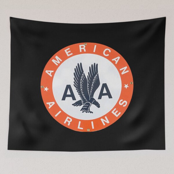 Item preview, American Airlines Vintage Luggage Tag designed and sold by DawnSchulz.