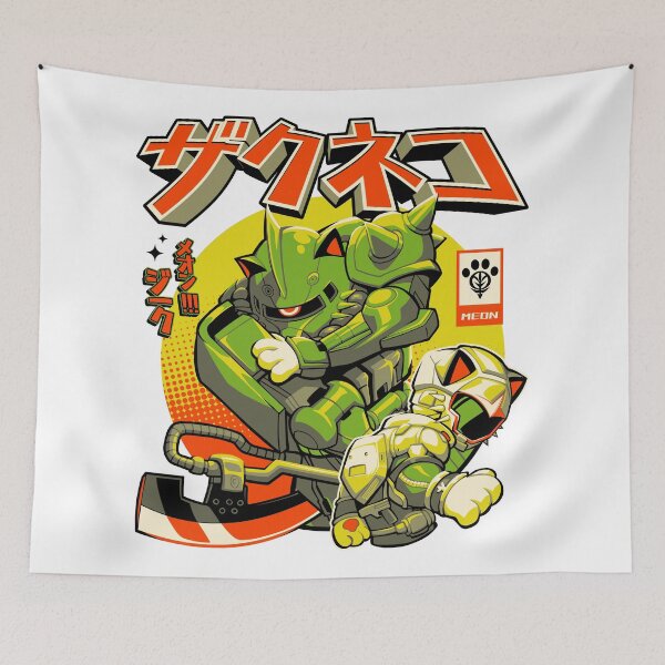 Item preview, Mecha Cat Warrior designed and sold by Pupung oktavian.