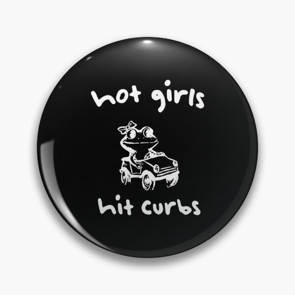 Item preview, Hot Girls Hit Curbs Funny Frog Driver Hot Girl Driving Women designed and sold by JanisPenelope.