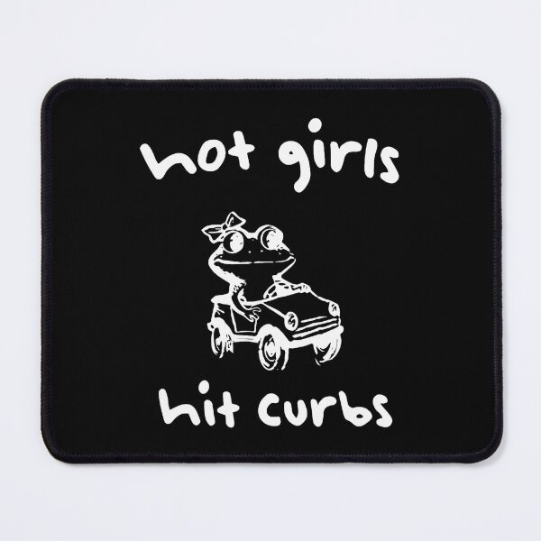 Item preview, Hot Girls Hit Curbs Funny Frog Driver Hot Girl Driving Women designed and sold by JanisPenelope.