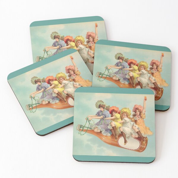 Item preview, Vintage Poster of Women in the Sky designed and sold by Tridentulus.