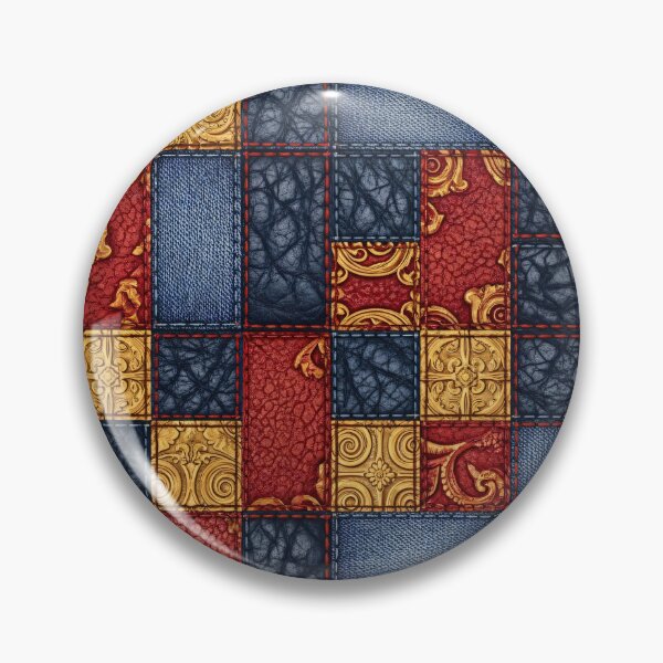 Item preview, Crimson Baroque Patchwork designed and sold by Kaleidoscope Print.