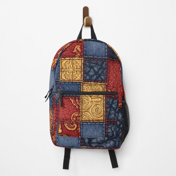 Item preview, Crimson Baroque Patchwork designed and sold by Kaleidoscope Print.