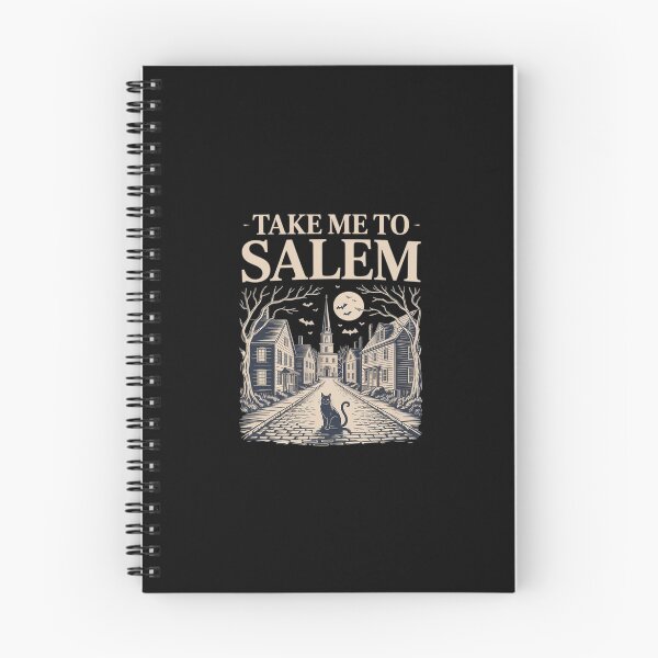 Item preview, Haunted Village Spooky Halloween Witch Town Take me to Salem designed and sold by HardcoreTour.