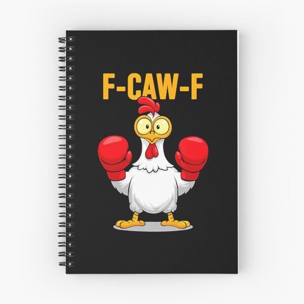 Item preview, F-Caw-F Funny Chicken Humor Boxing Quote Rooster Meme designed and sold by JanisPenelope.