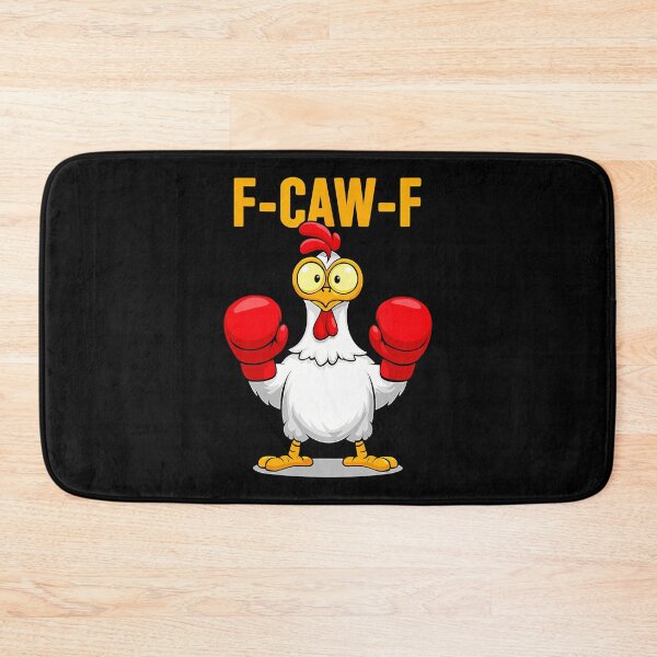 Item preview, F-Caw-F Funny Chicken Humor Boxing Quote Rooster Meme designed and sold by JanisPenelope.