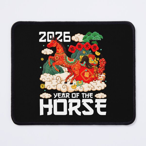 Item preview, Year Of The Horse 2026 Happy Chinese Lunar New Year 2026 designed and sold by KristyCharleen.