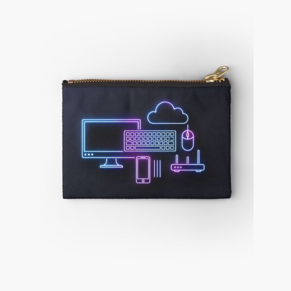 Item preview, Neon Tech Icons Digital Workspace Glow Design designed and sold by SplashTastic.