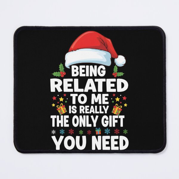 Item preview, Being Related to Me Funny Christmas Family Xmas Pajamas designed and sold by BakeryDozen.