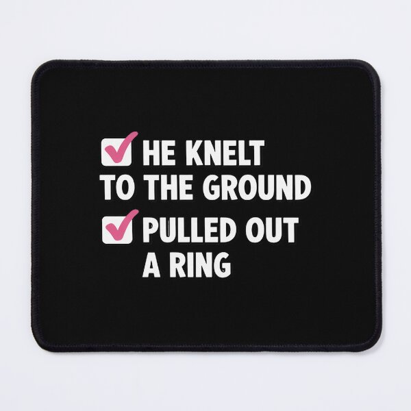 Item preview, He Knelt to The Ground Pulled Out a Ring Checklist designed and sold by HardcoreTour.