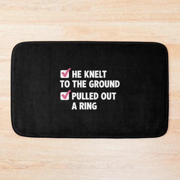 Item preview, He Knelt to The Ground Pulled Out a Ring Checklist designed and sold by HardcoreTour.