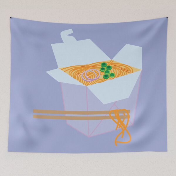 Item preview, Chinese Takeout Box or Chinese American Noodles designed and sold by ROSE ANN BANILAR.