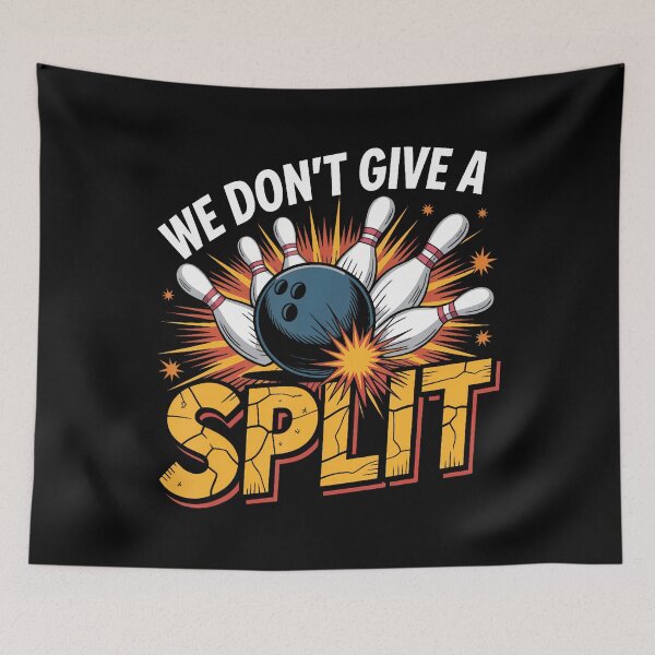 Item preview, We Dont Give A Split Funny Bowling Item League Bowl designed and sold by MarcellaTerri.